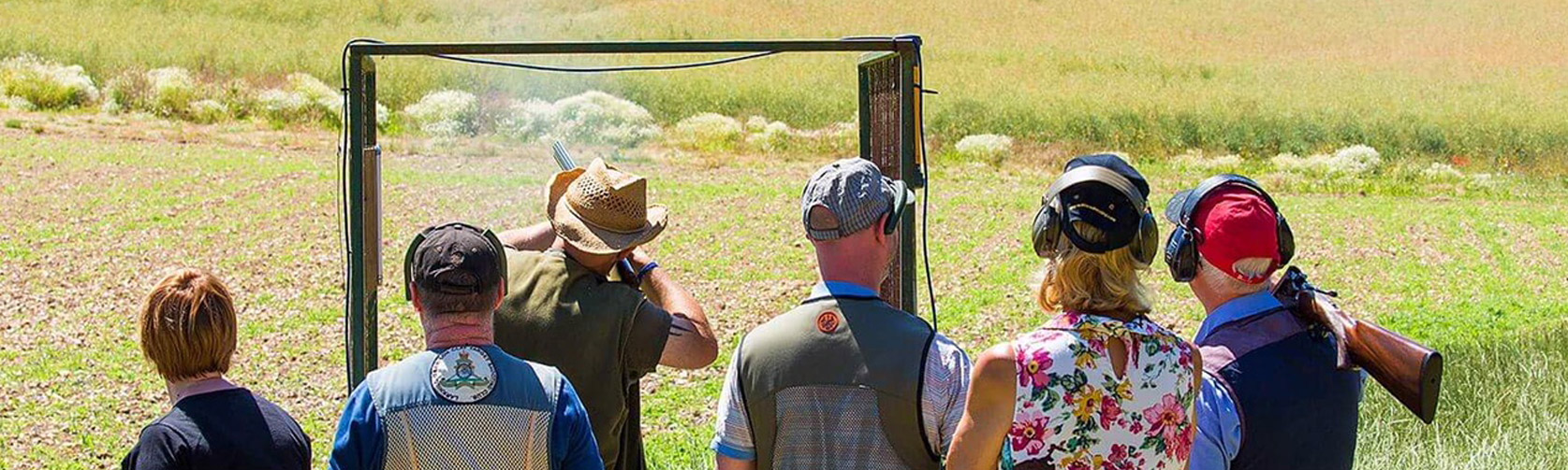 Group Clay Pigeon Shooting Hampshire